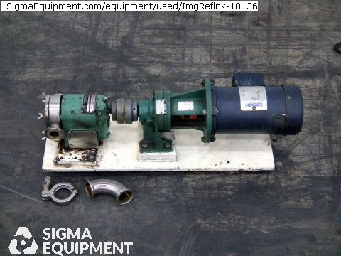 Refurbished TRICLOVER PR3 POSITIVE DISPLACEMENT PUMP