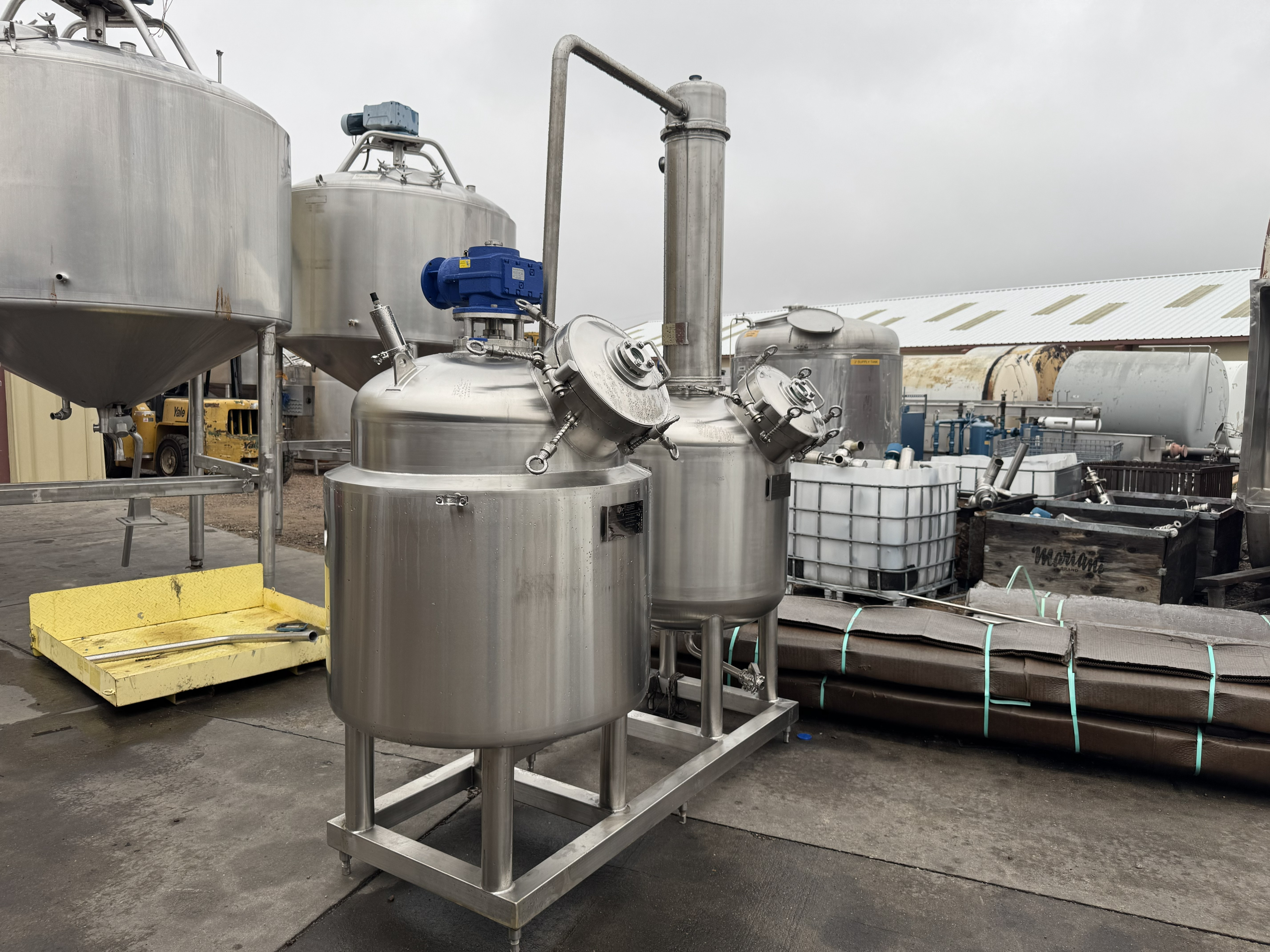 Used BULK EVAPORATION AND SEPARATION SYSTEM
