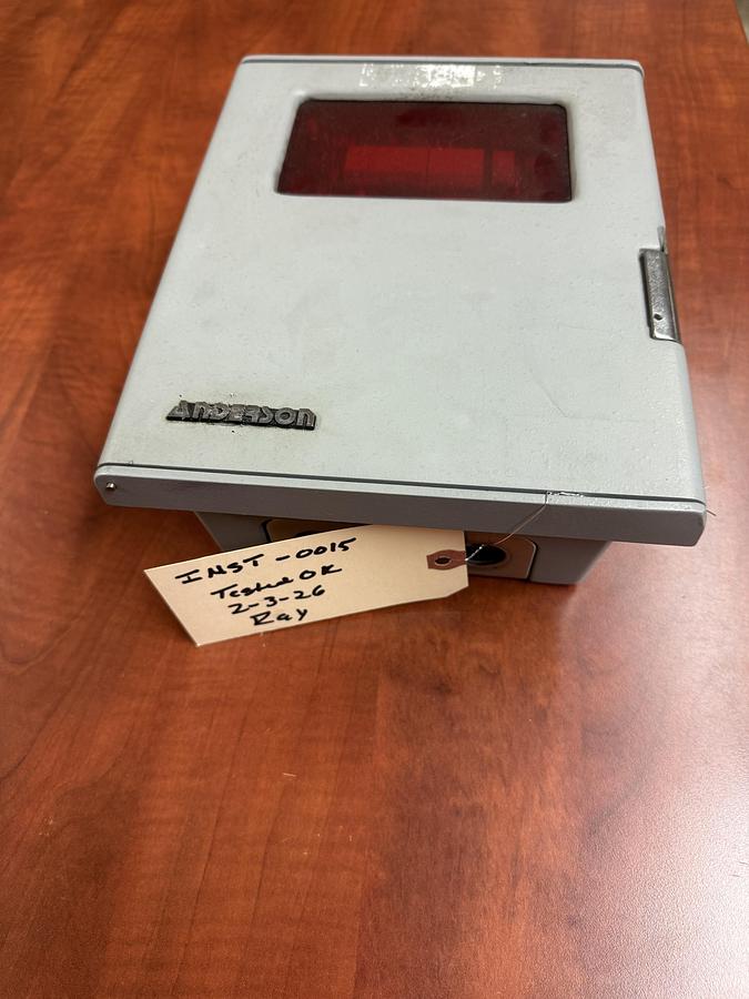 Tested ANDERSON INSTRUMENT DRT741