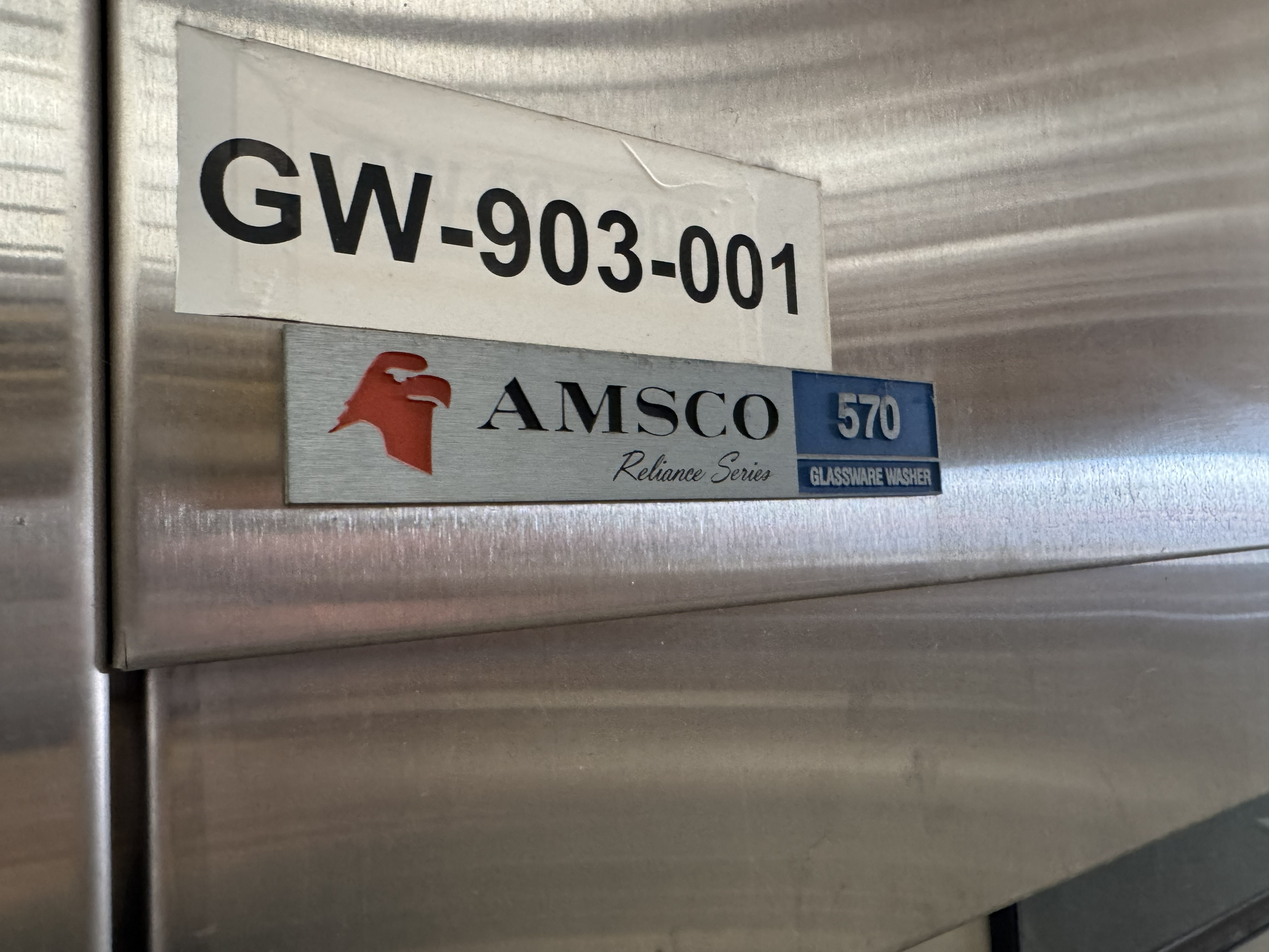 Used AMSCO RELIANCE SERIES GLASSWARE WASHER