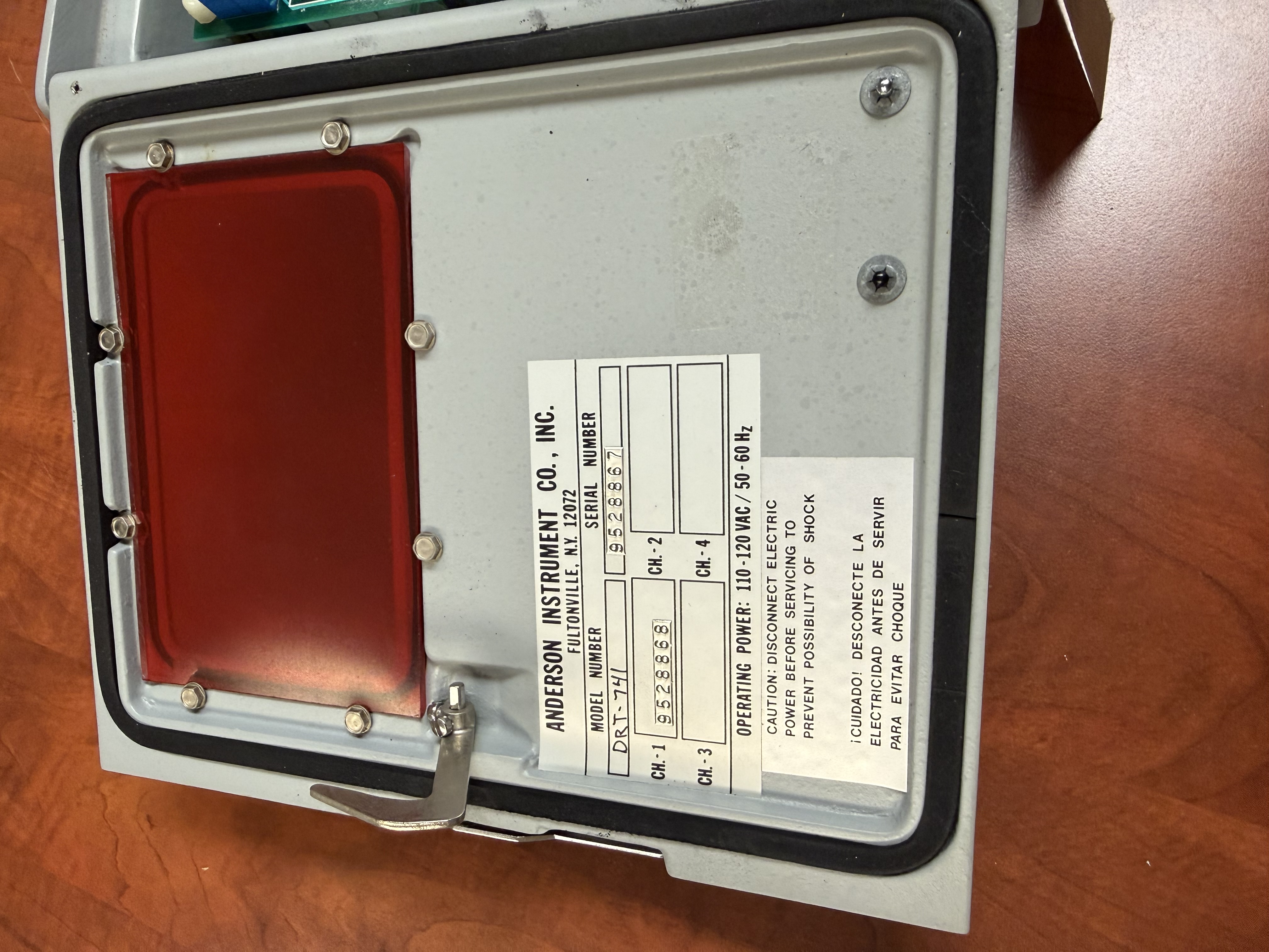 Tested ANDERSON INSTRUMENT DRT741