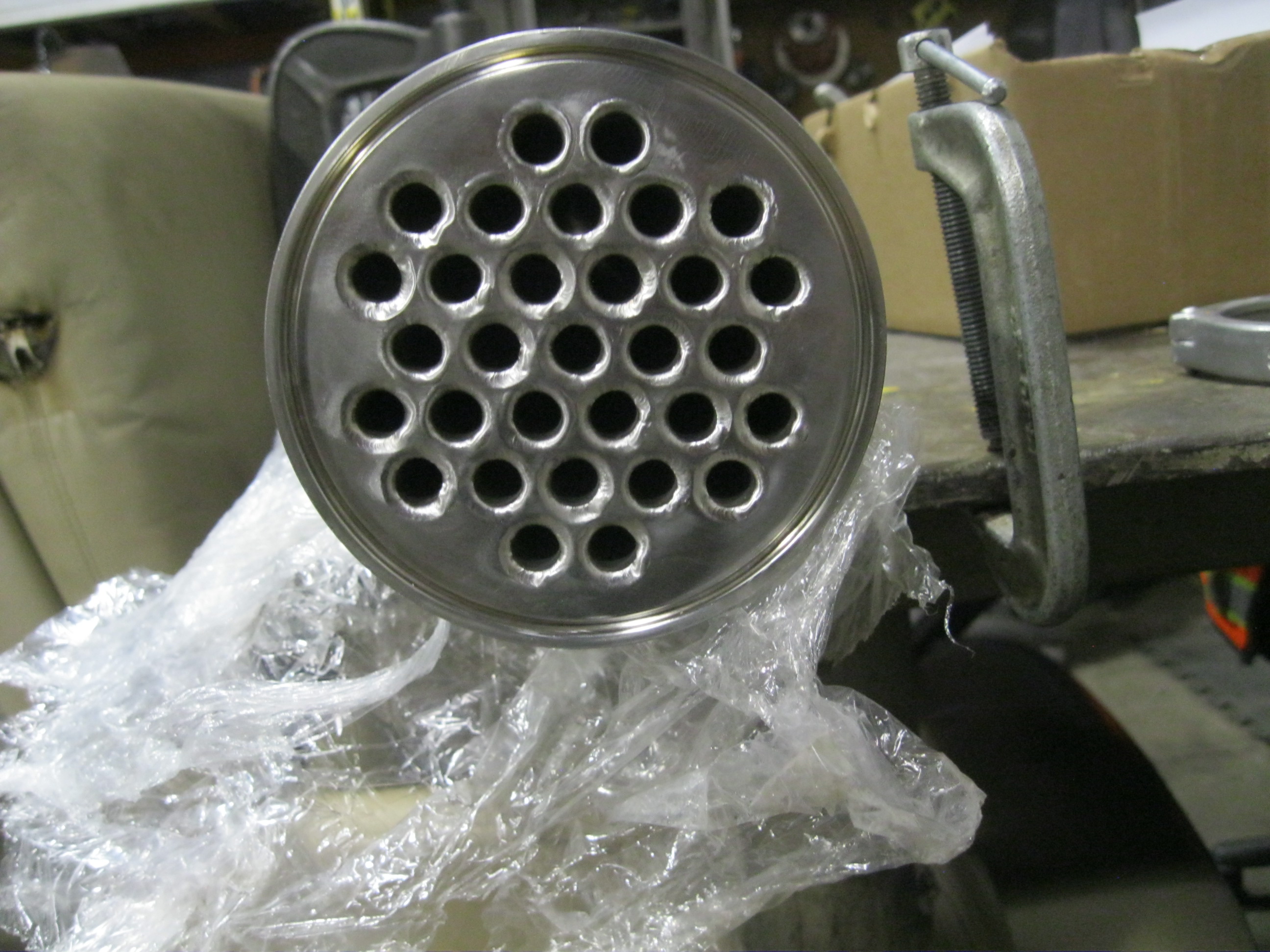 Tested 12 SQ. FT. TUBE & SHELL HEAT EXCHANGER