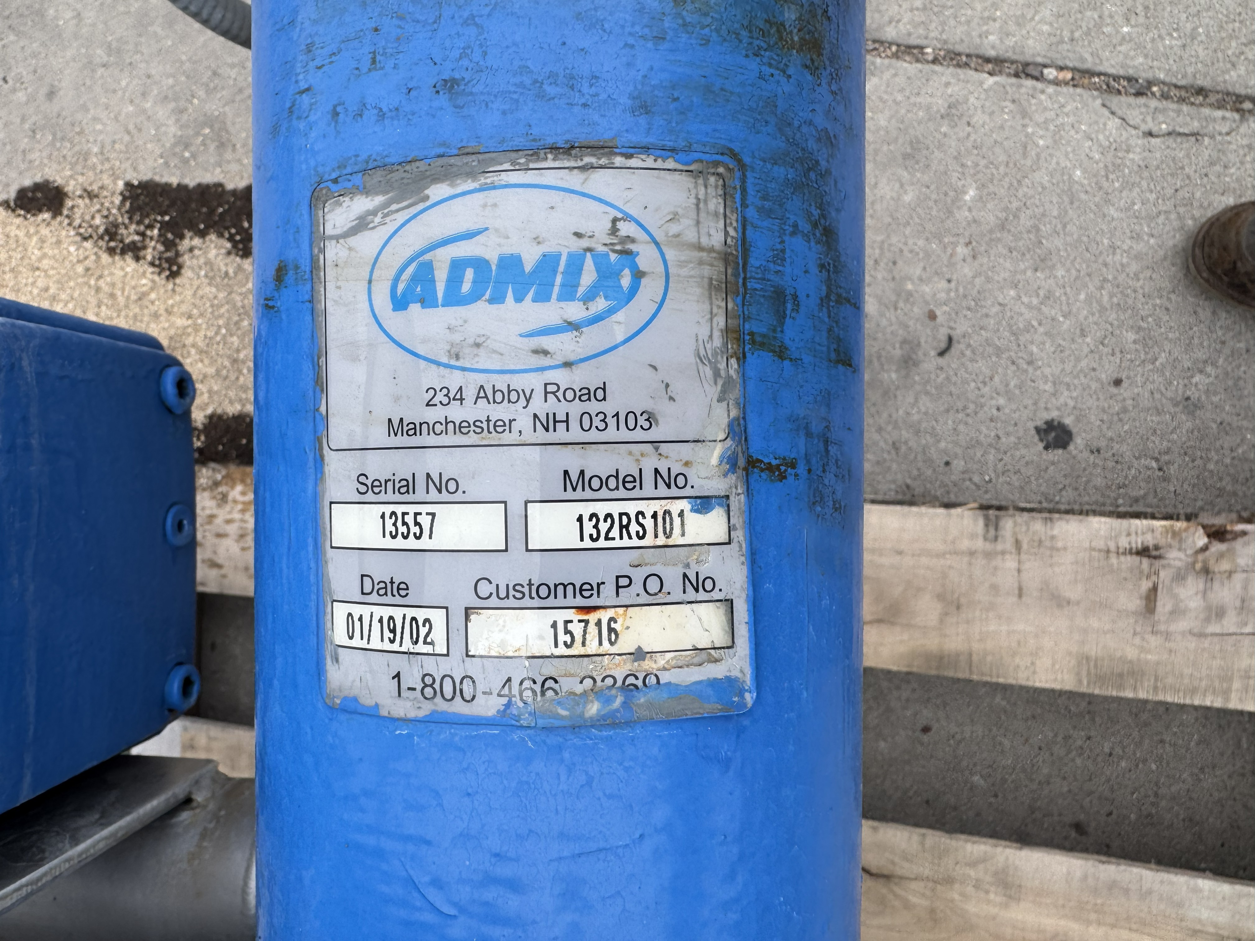 Refurbished 350 GALLON PROCESSOR TANK