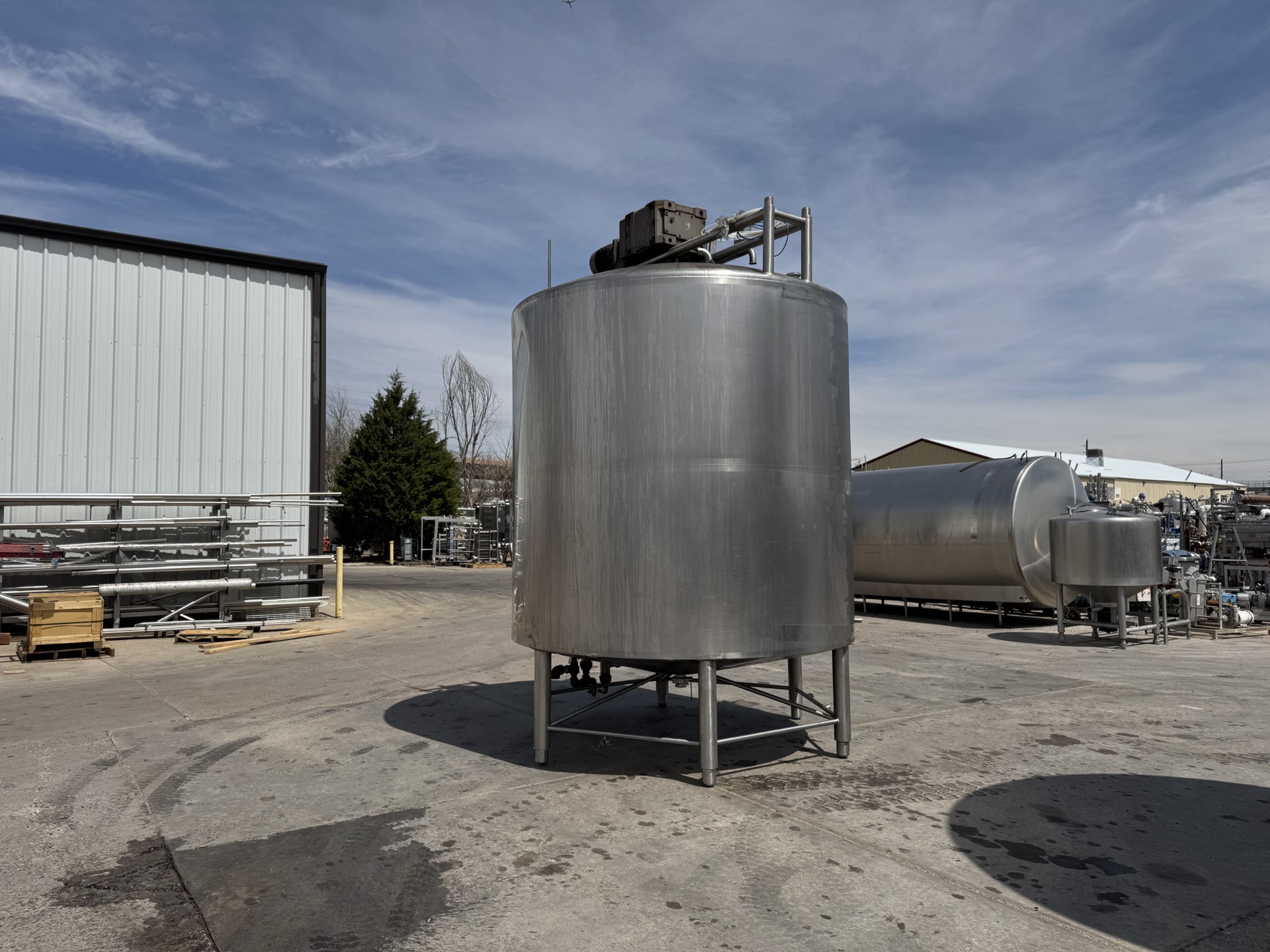 Refurbished 3,000 GALLON PROCESSOR TANK