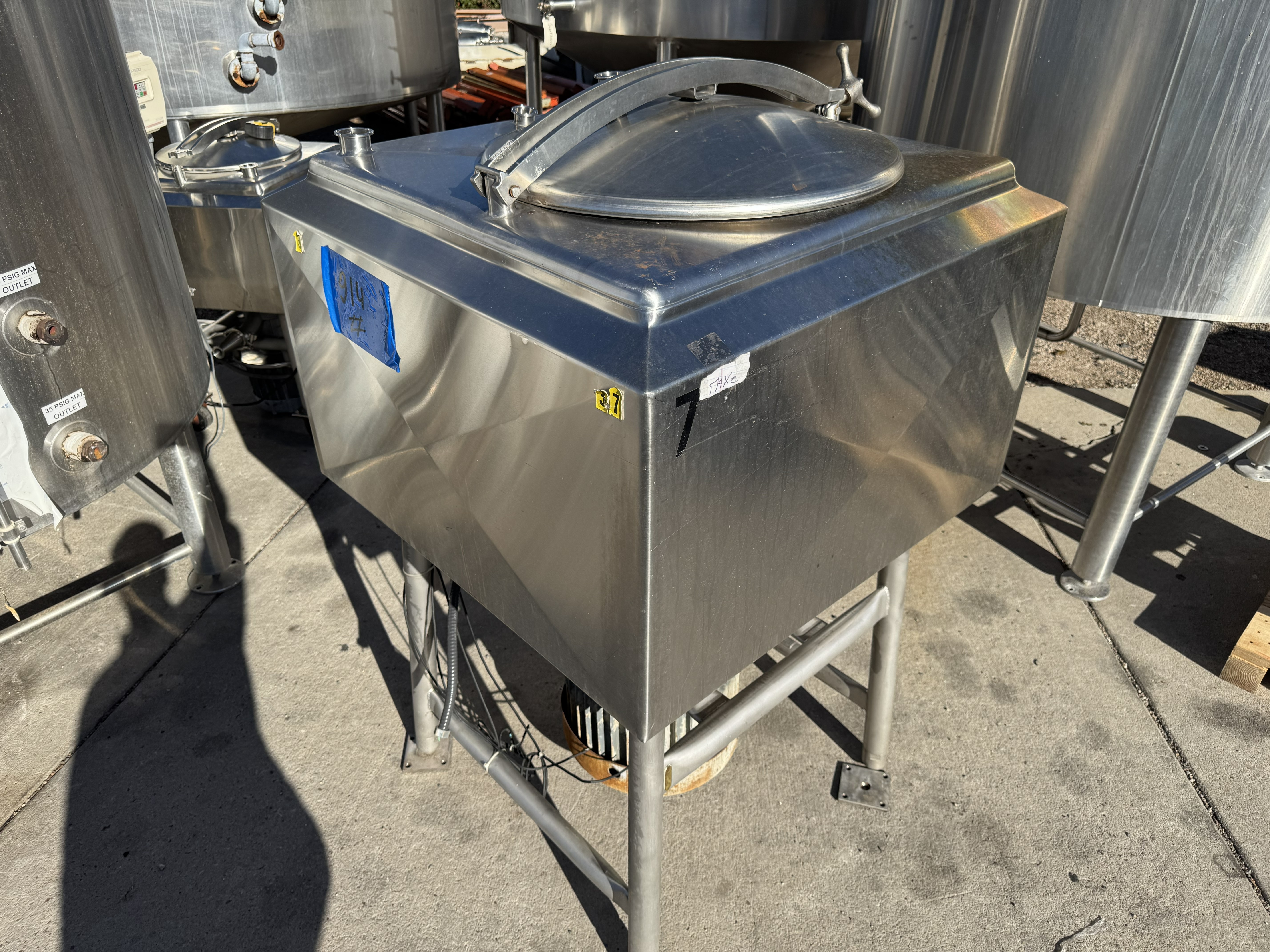 Tested 100 GALLON LIQUIFIER TANK