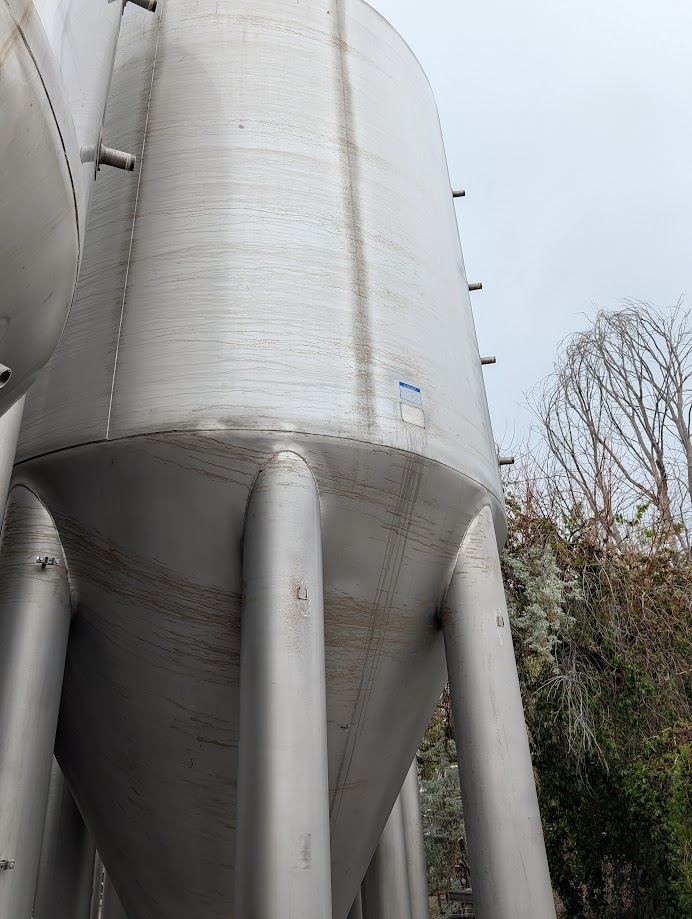 Refurbished 310 Barrel (10,000 Gal.) Jacketed Fermenter #PT-1744