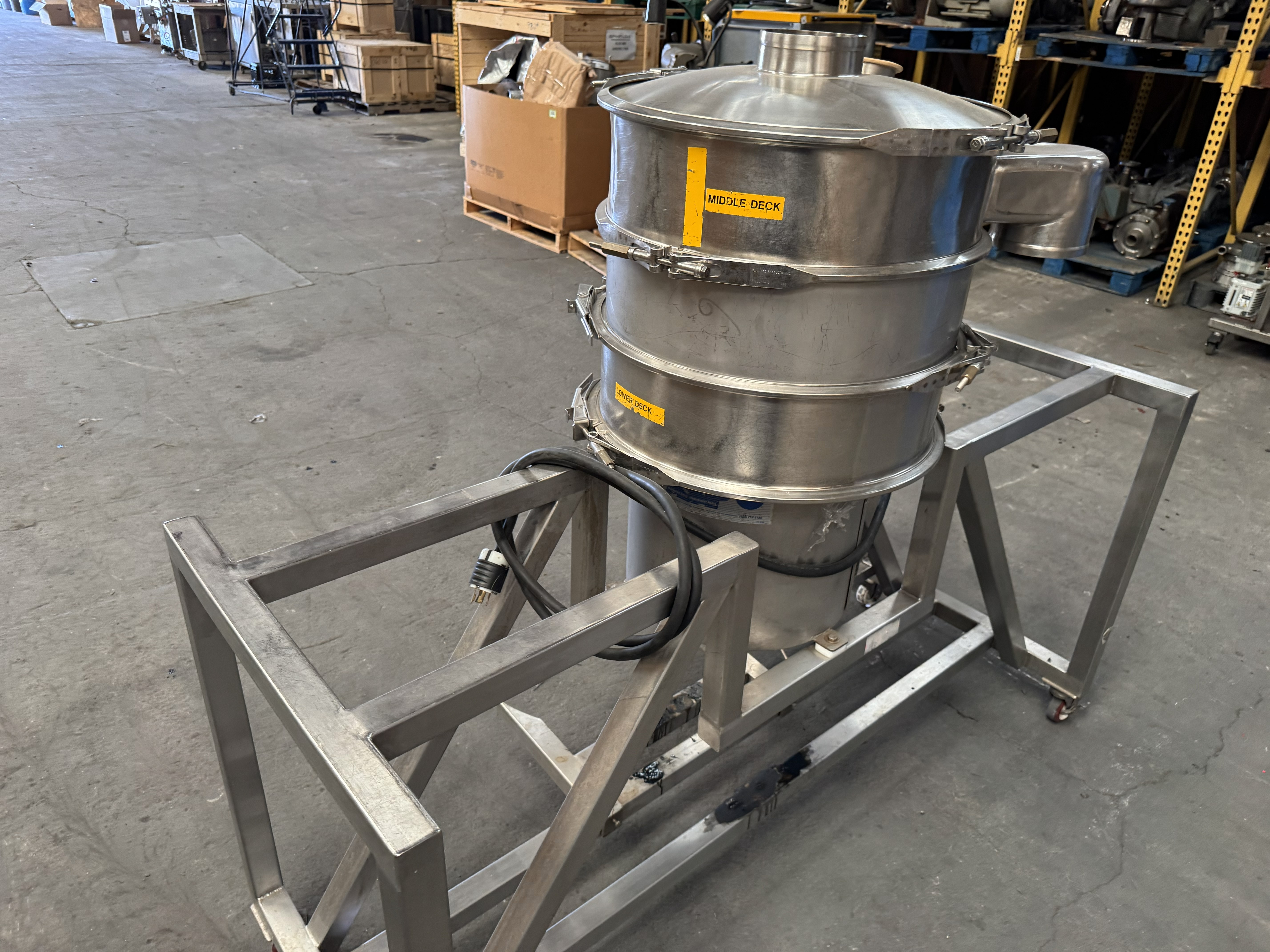 Tested SWECO VIBRO-ENERGY SEPARATOR