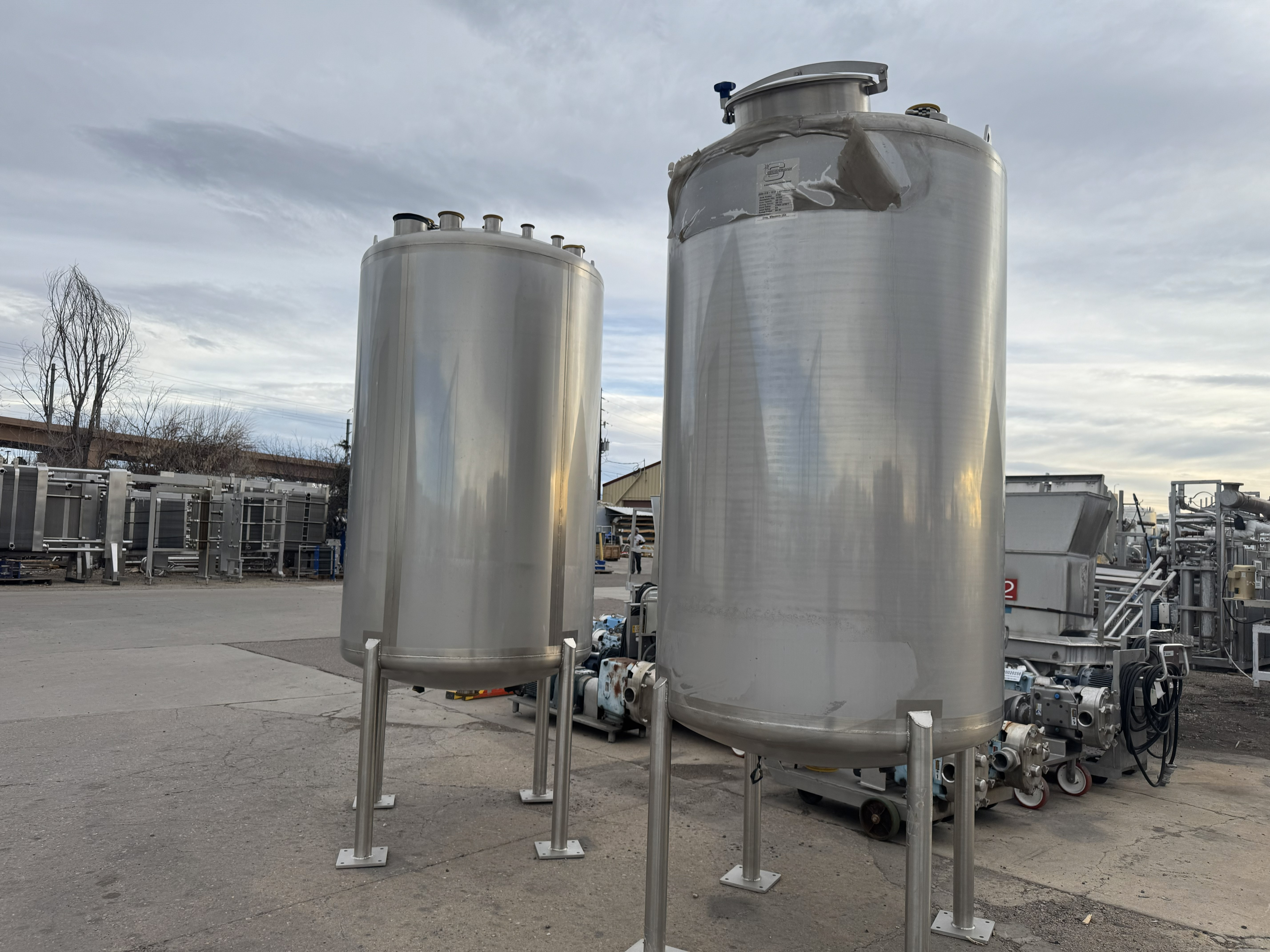 500 GALLON SINGLE SHELL TANK