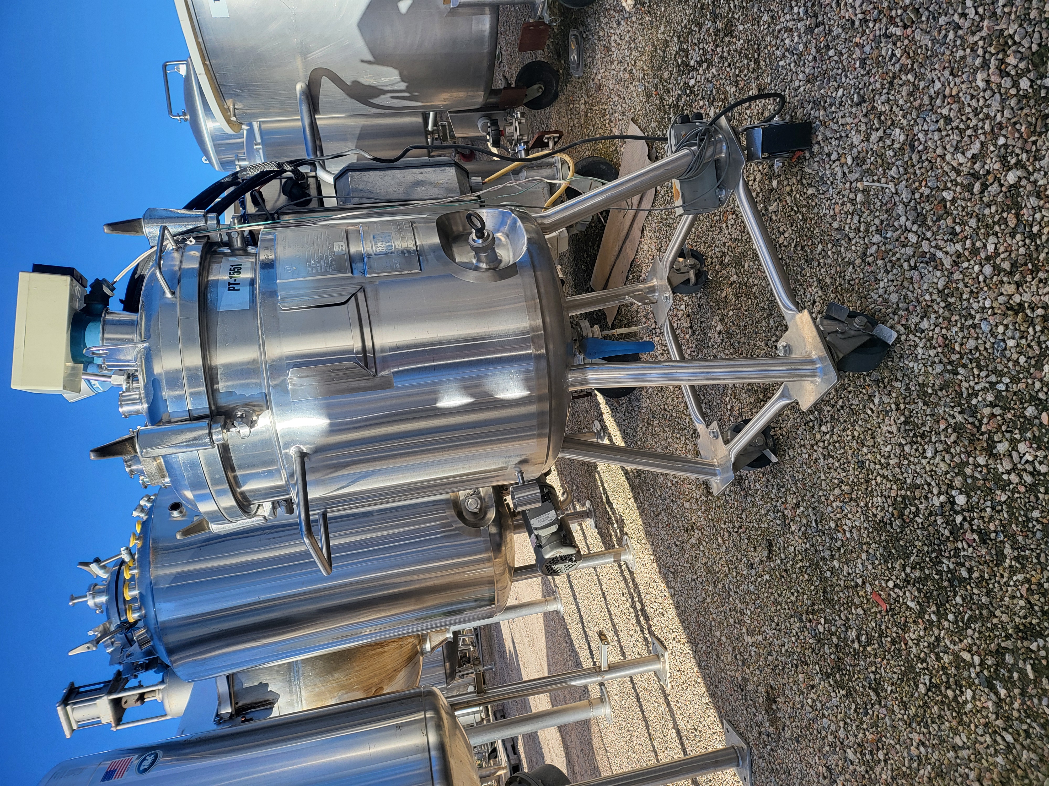 Refurbished 25 GALLON PRESSURE/VACUUM 316SS PROCESSOR