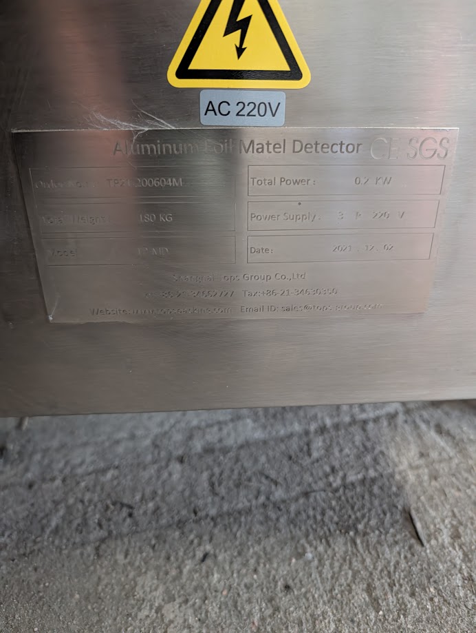 Used SHANGHAI TOPS GROUP TP21