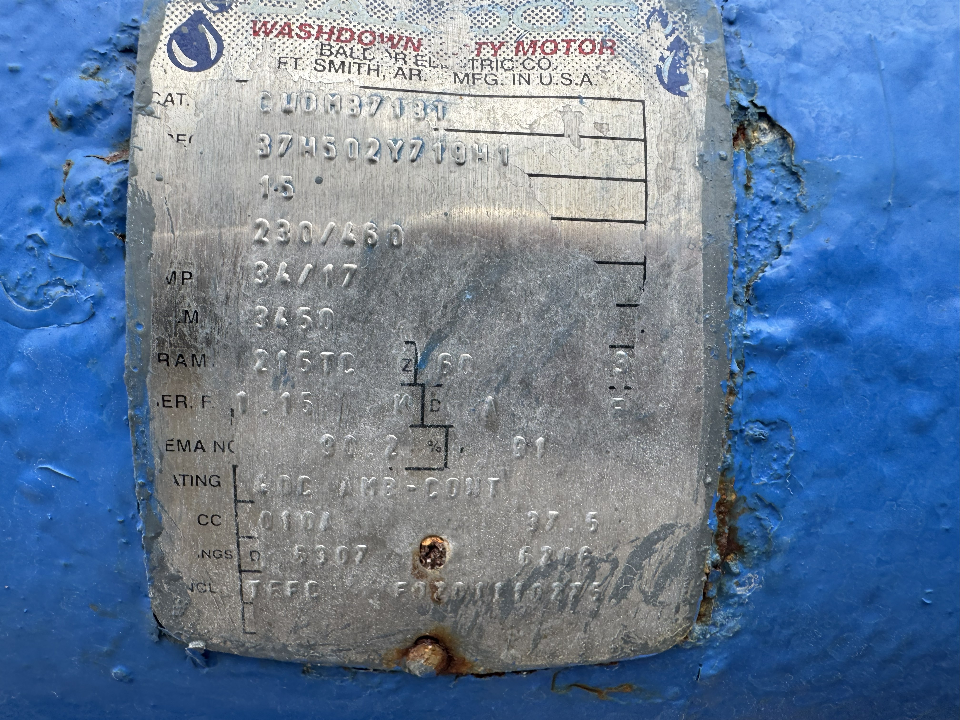 Refurbished 350 GALLON PROCESSOR TANK