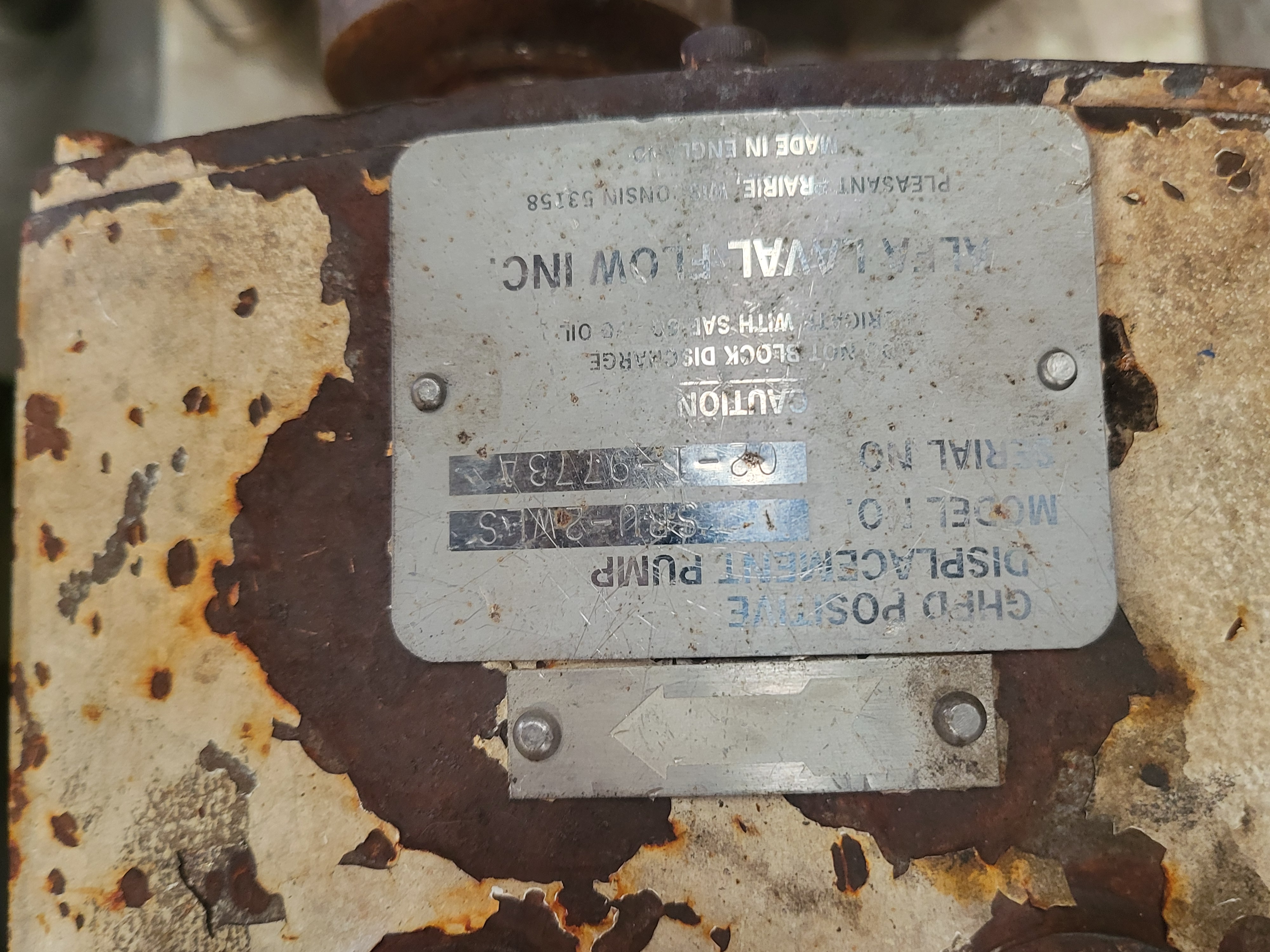 Refurbished ALFA LAVAL SRU-2WLS