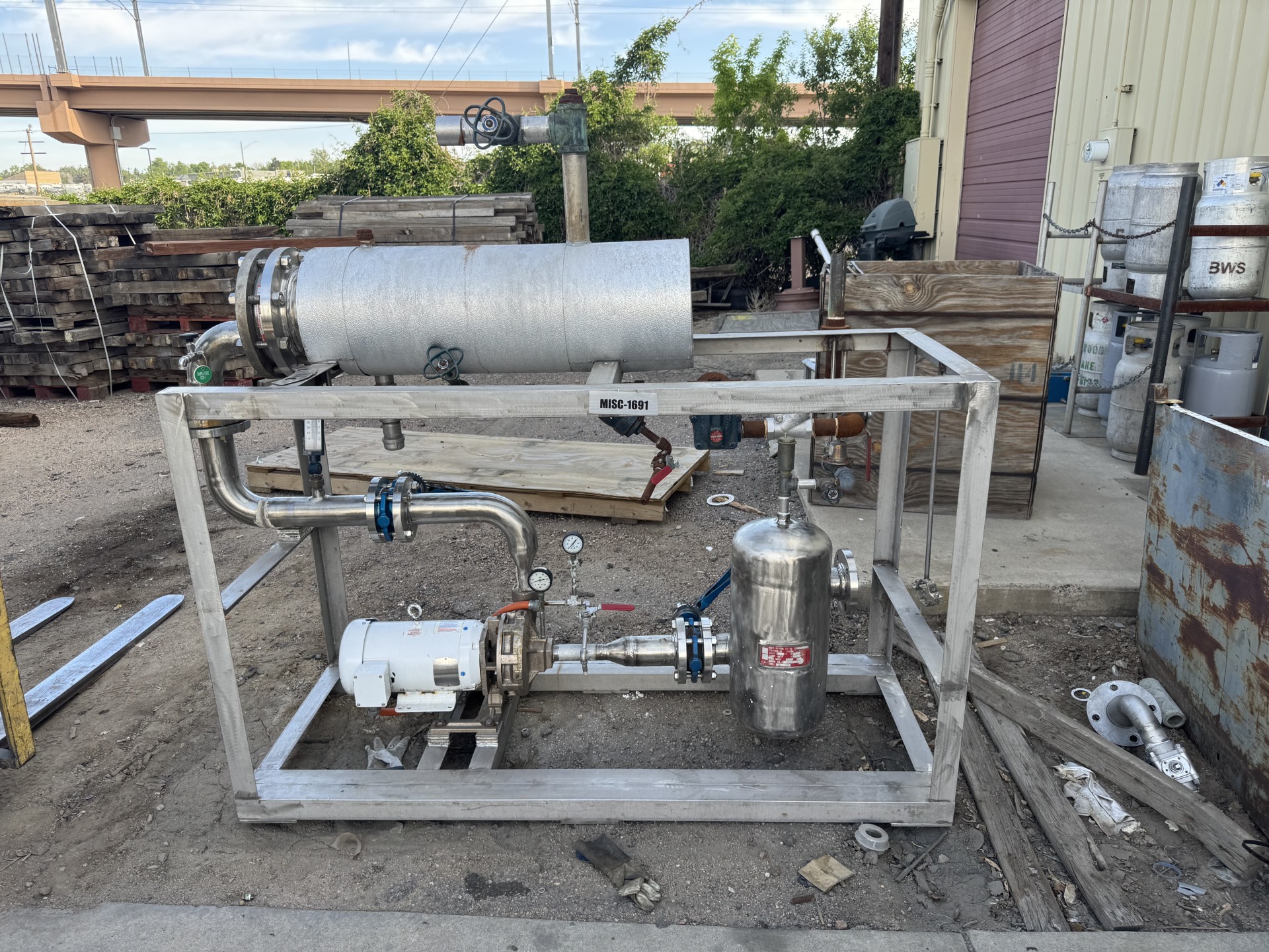 Tested 25 SQ. FT. HOT WATER SET