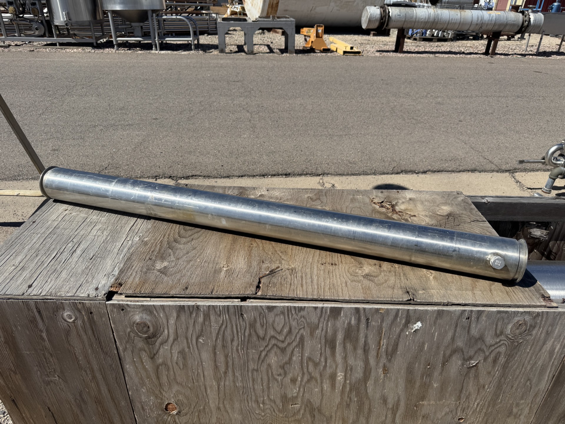 Tested TUBE AND SHELL HEAT EXCHANGER