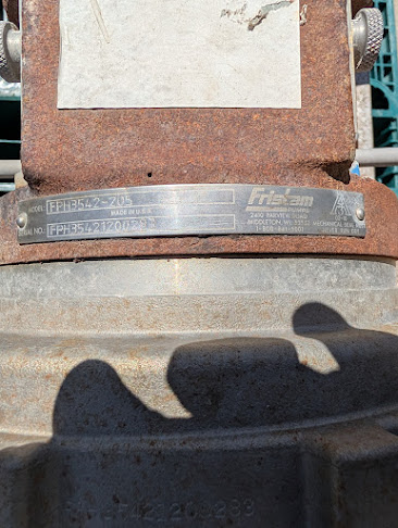 Refurbished FRISTAM FM 312 CENTRIFUGAL PUMP