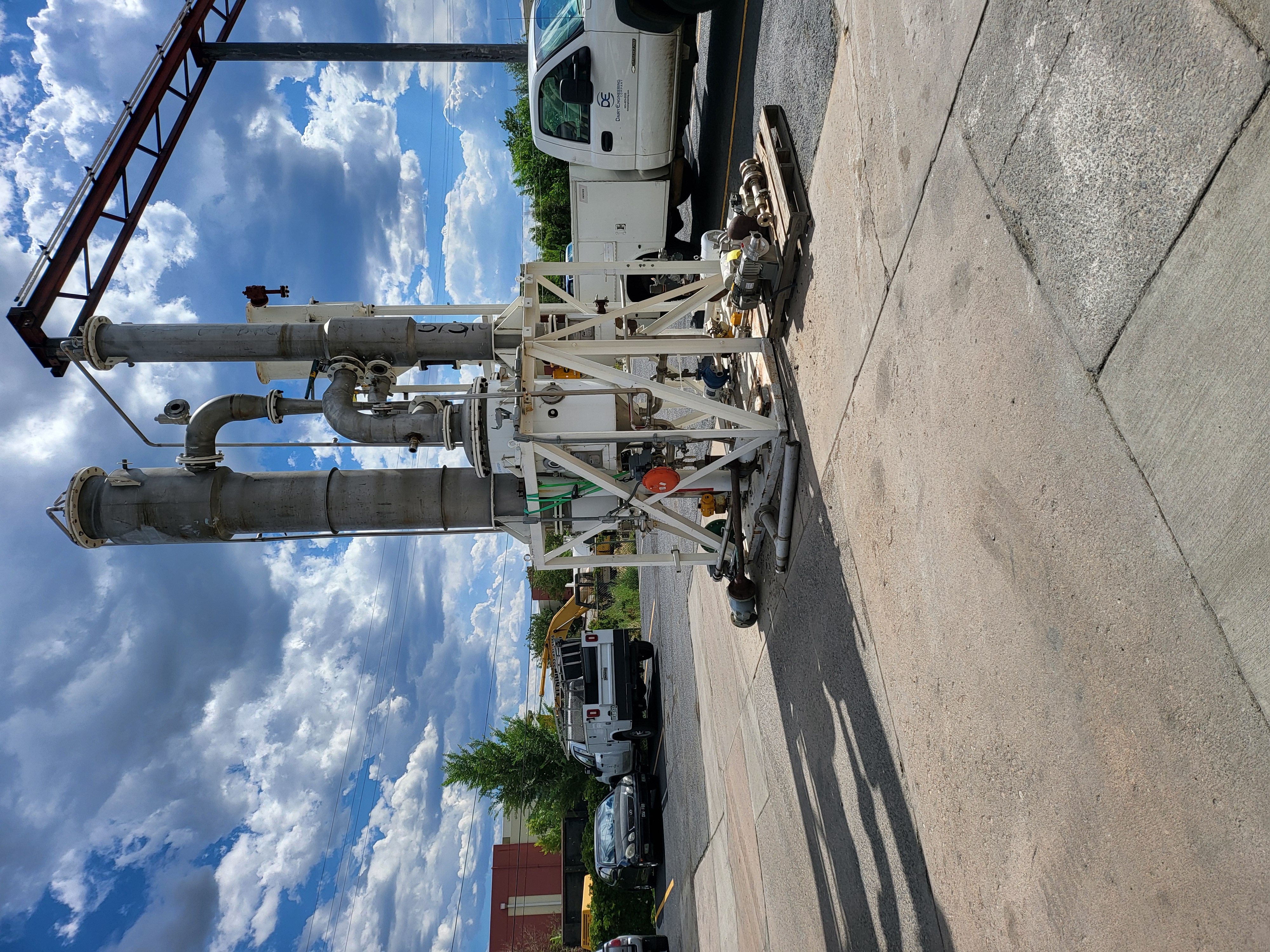 Used 2 STAGE FALLING FILM EVAPORATOR