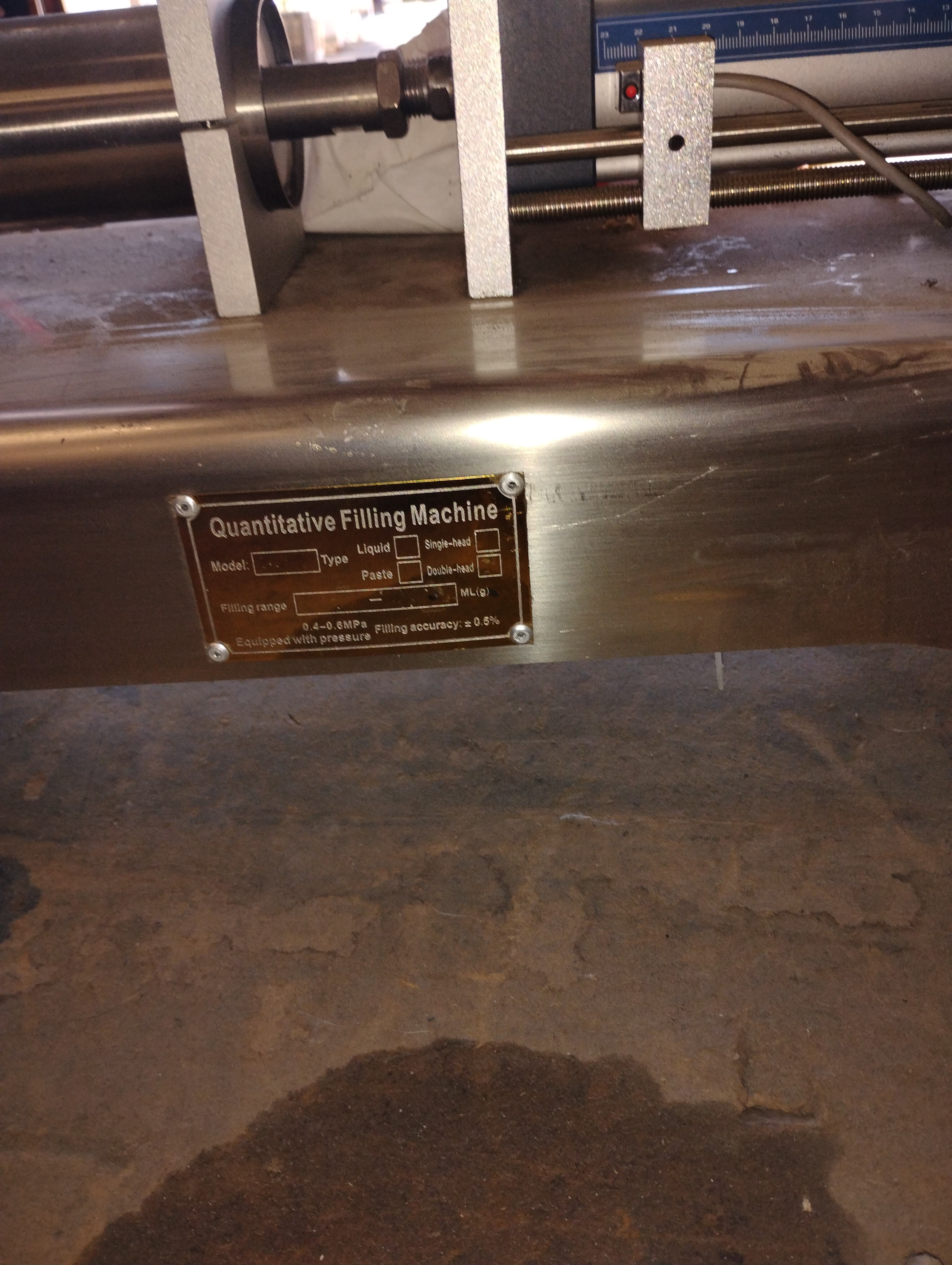 Tested PNEUMATIC TABLE TOP FILLING MACHINE