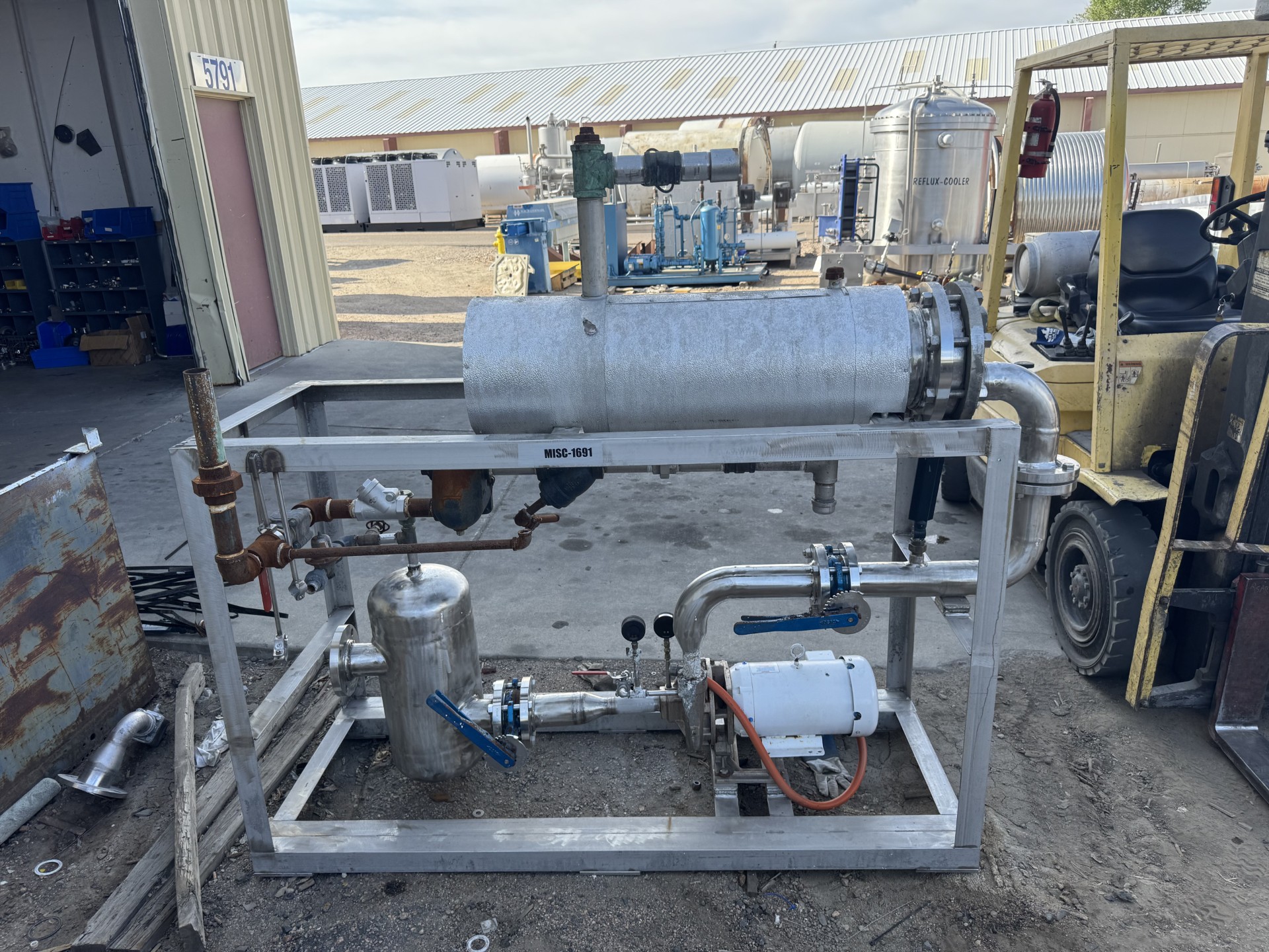 Tested 25 SQ. FT. HOT WATER SET