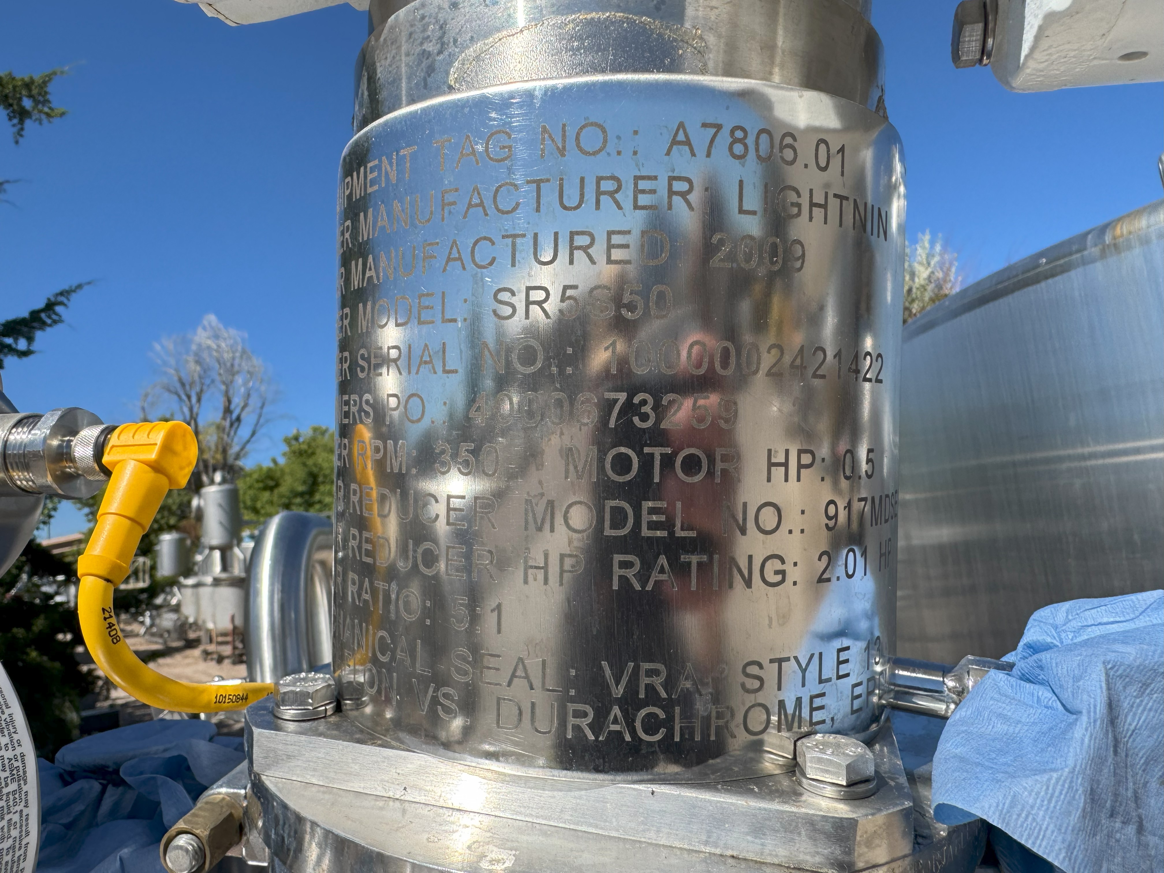 Tested 25 GALLON REACTOR TANK