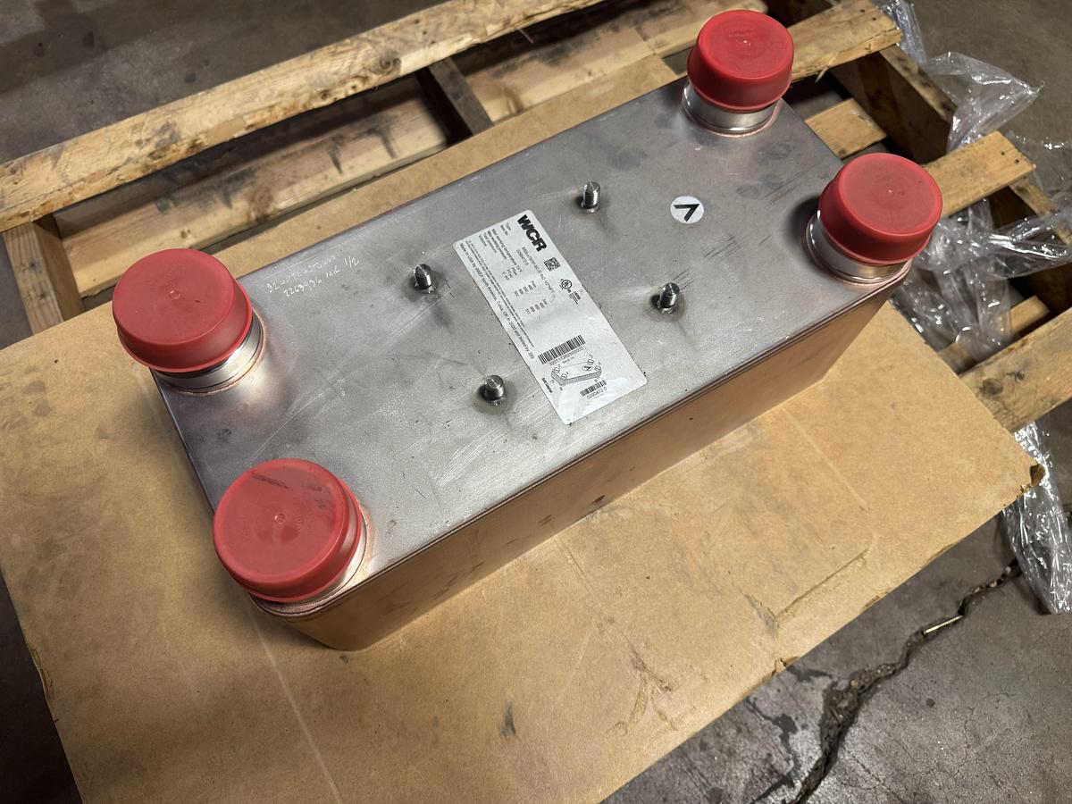 WCR BRAZED PLATE HEAT EXCHANGER
