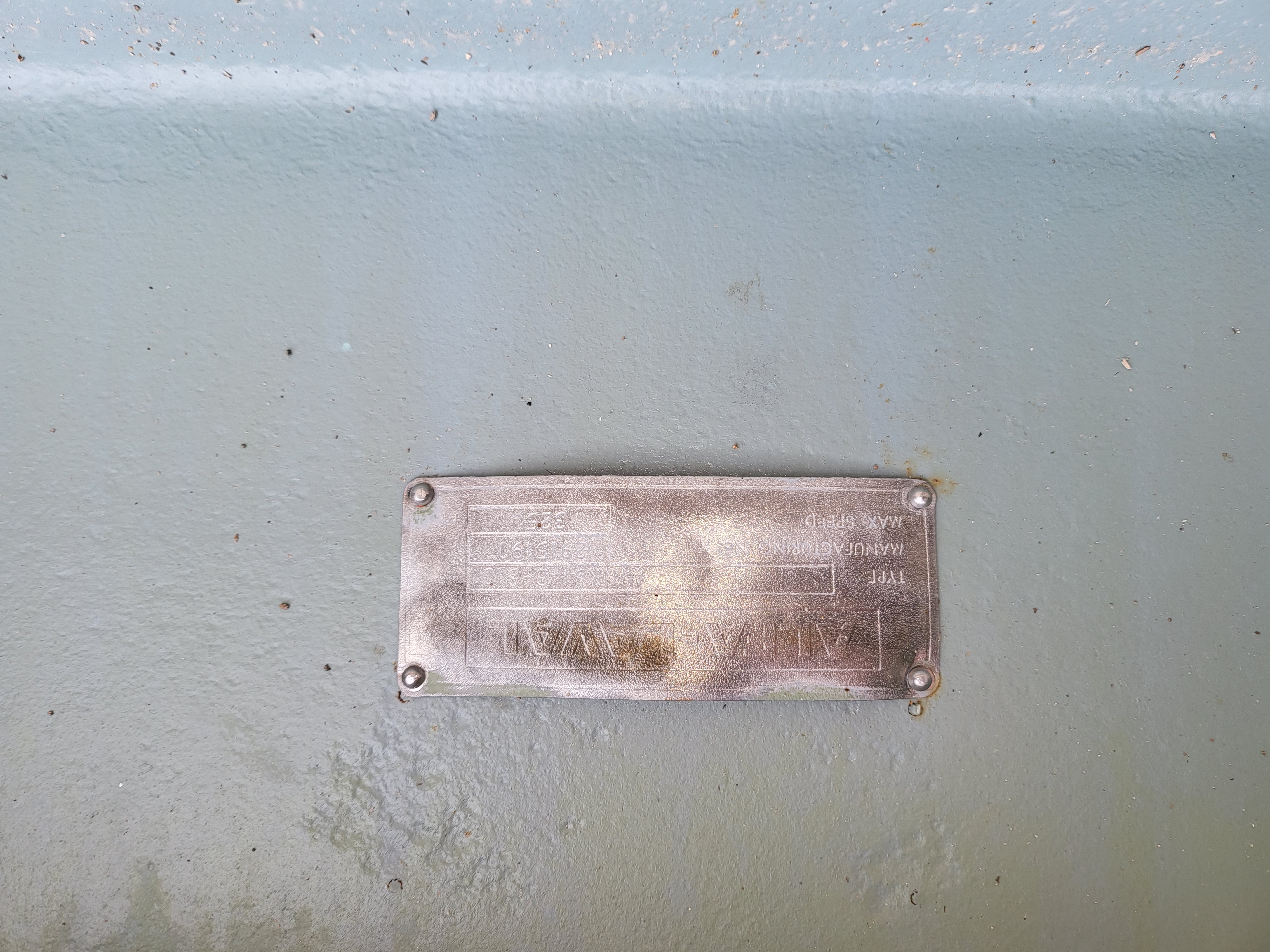 Used ALFA LAVAL NX-314