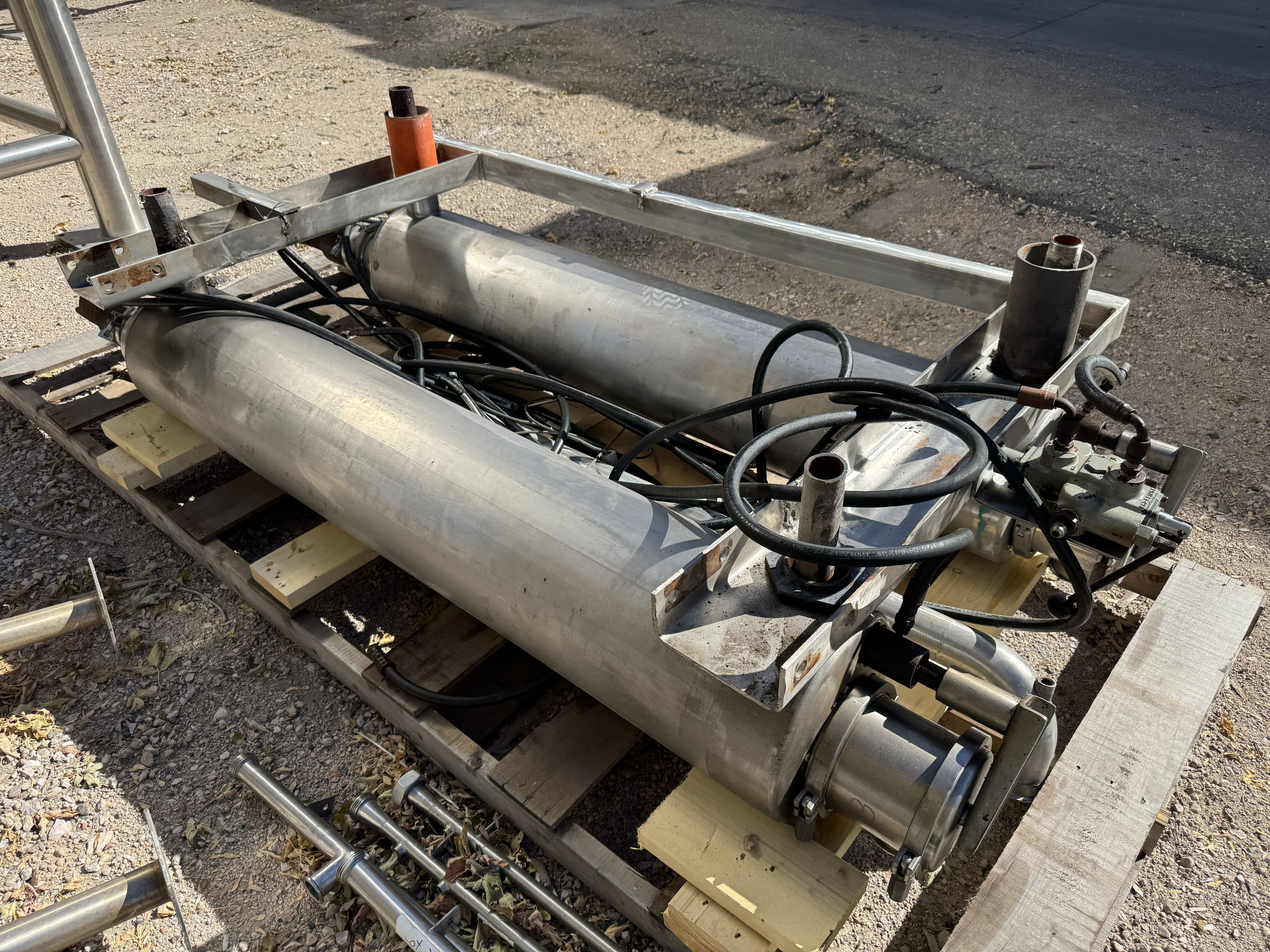 Used CONTHERM SCRAPED SURFACE HEAT EXCHANGER