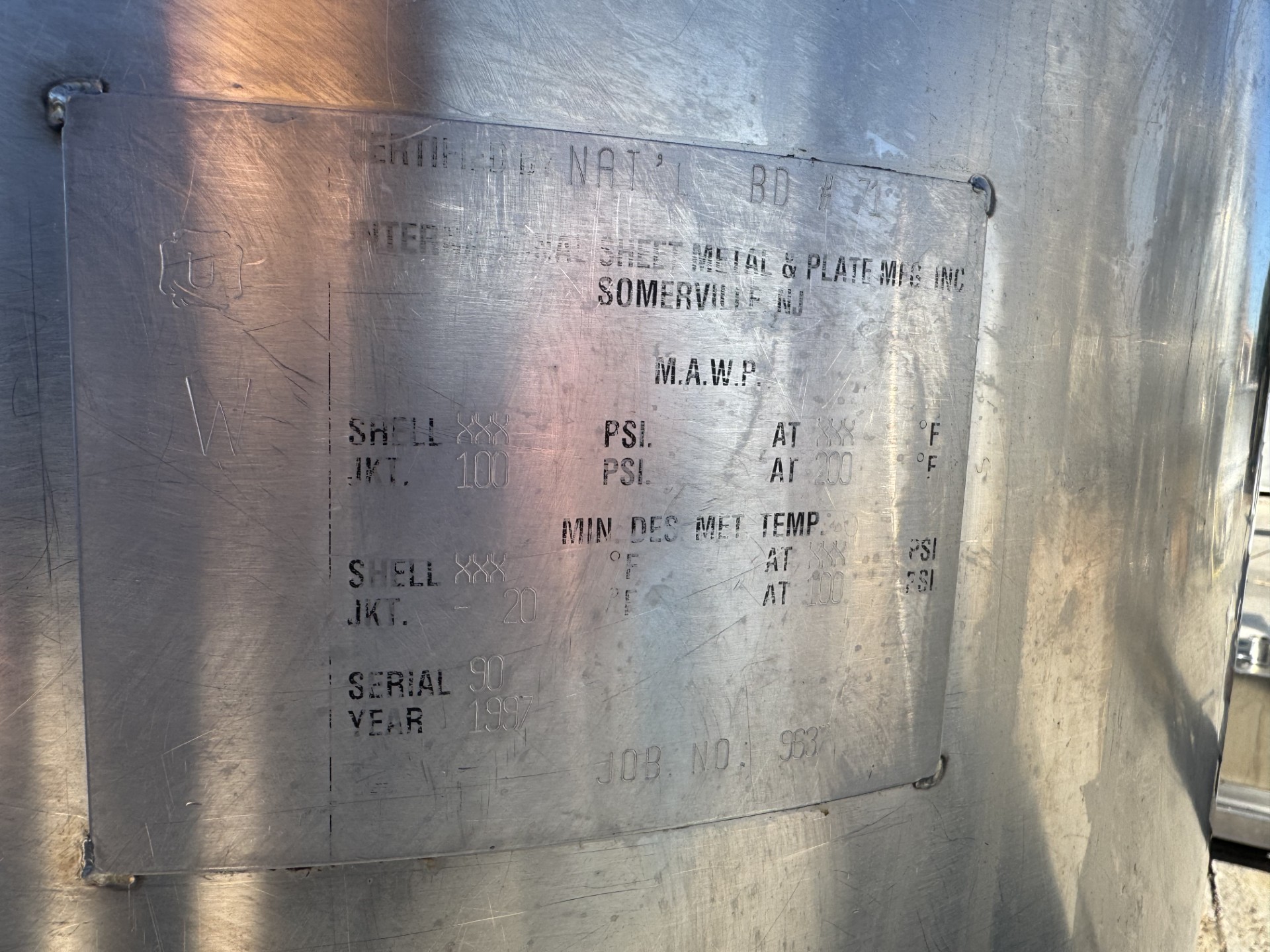 Refurbished ISM&P MFG INC 135 UDBT