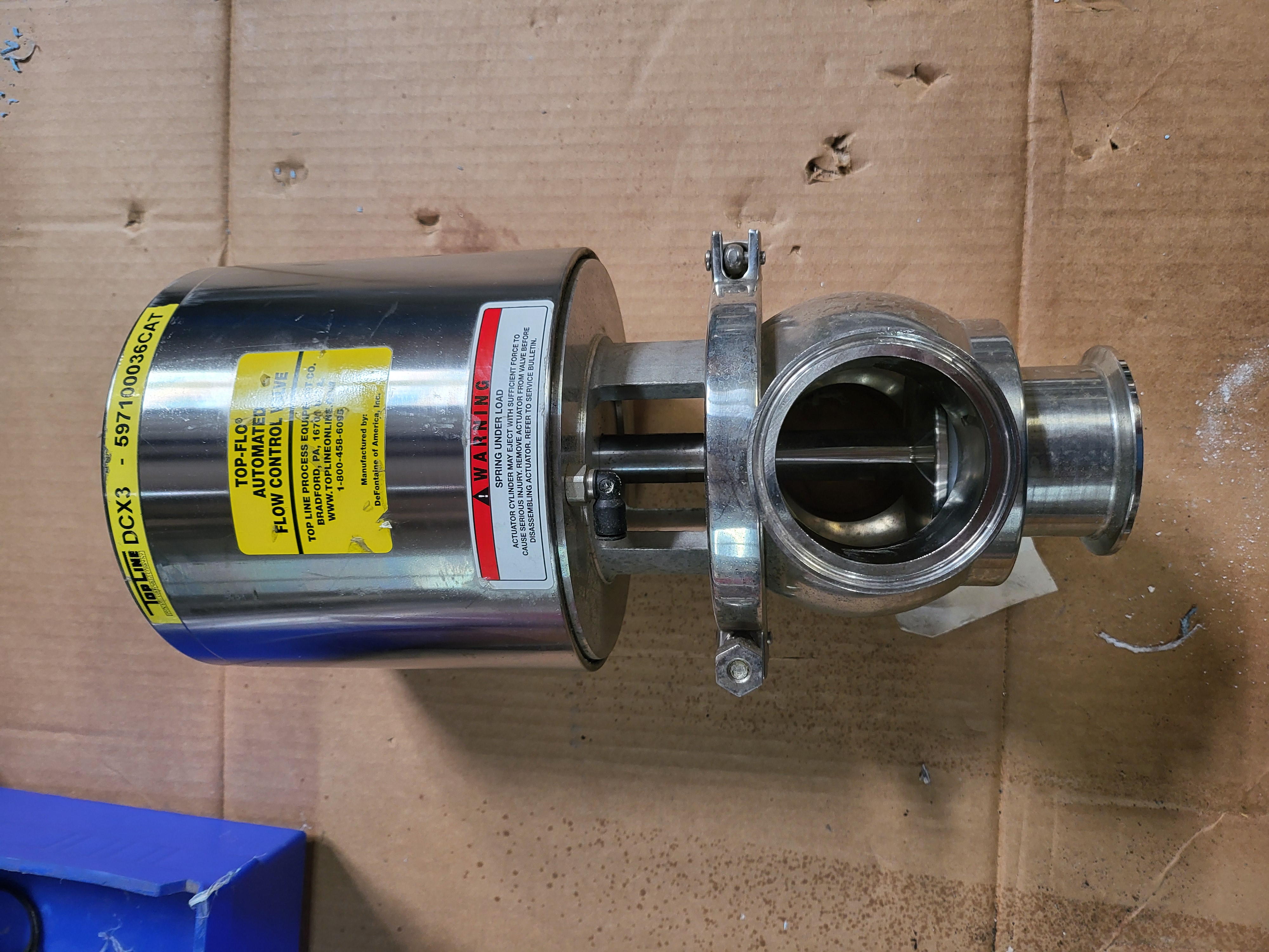 DEFINOX/TOPLINE 2.5" CROSSBODY VALVE