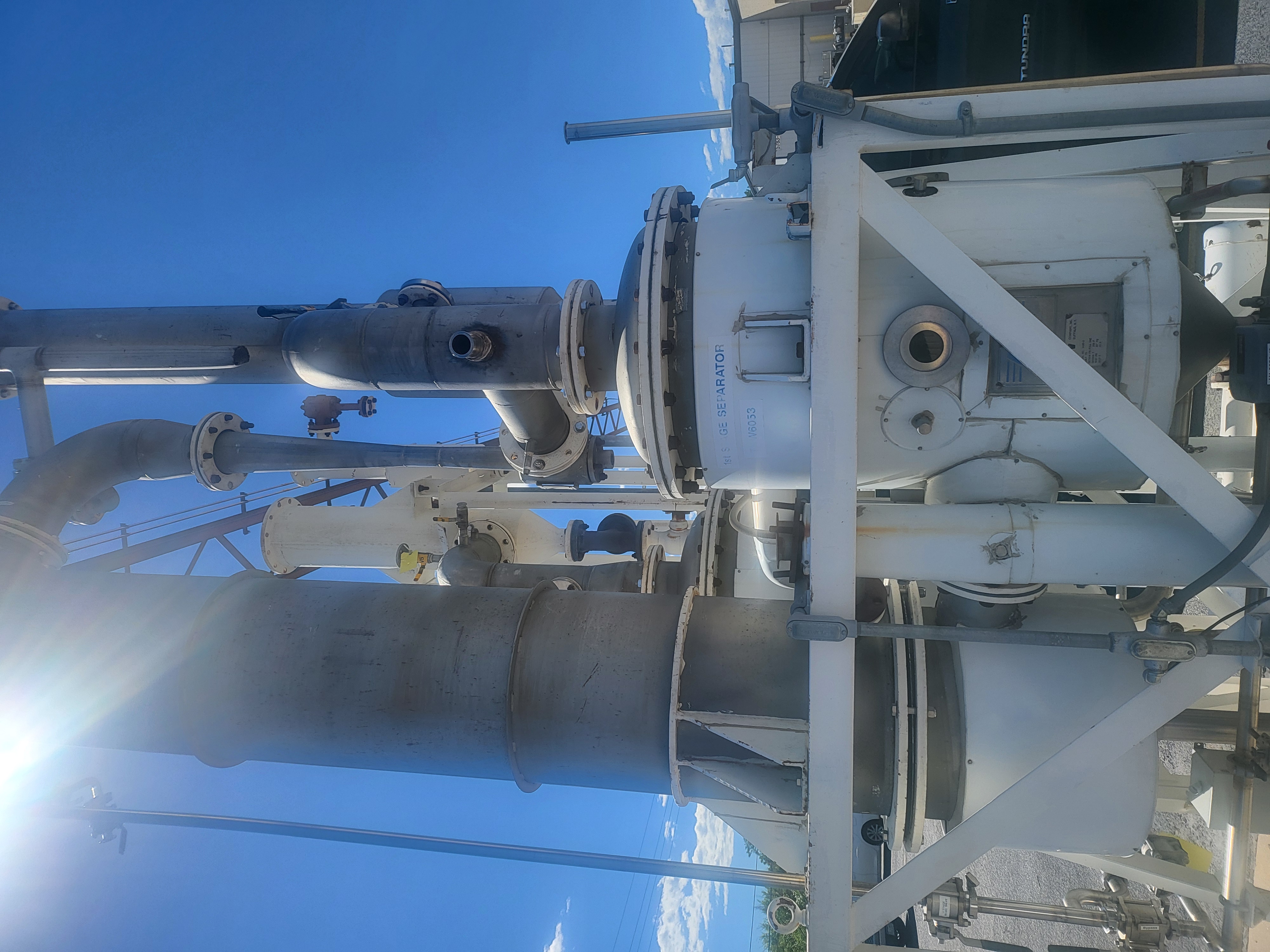 Used 2 STAGE FALLING FILM EVAPORATOR