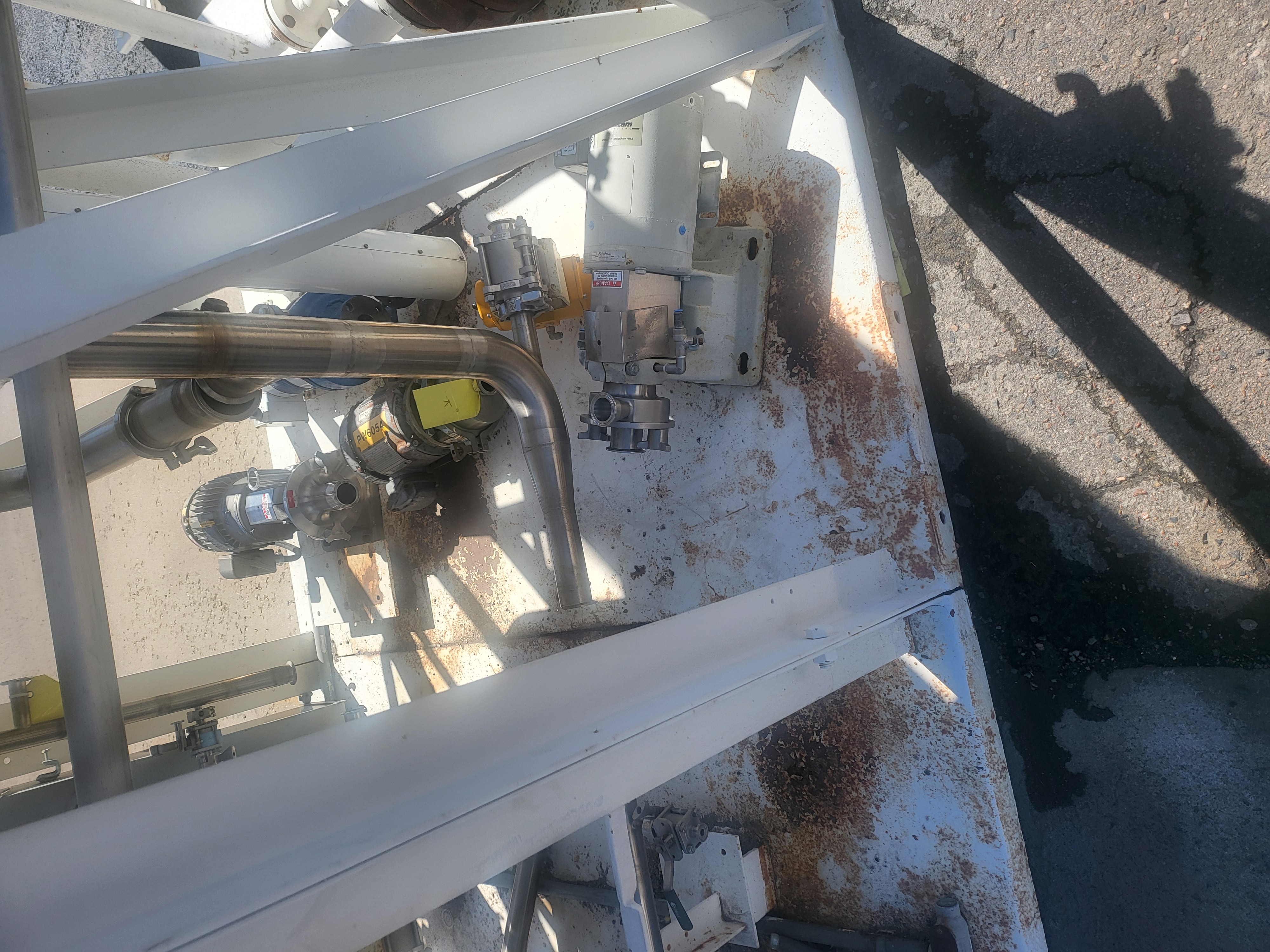 Used 2 STAGE FALLING FILM EVAPORATOR