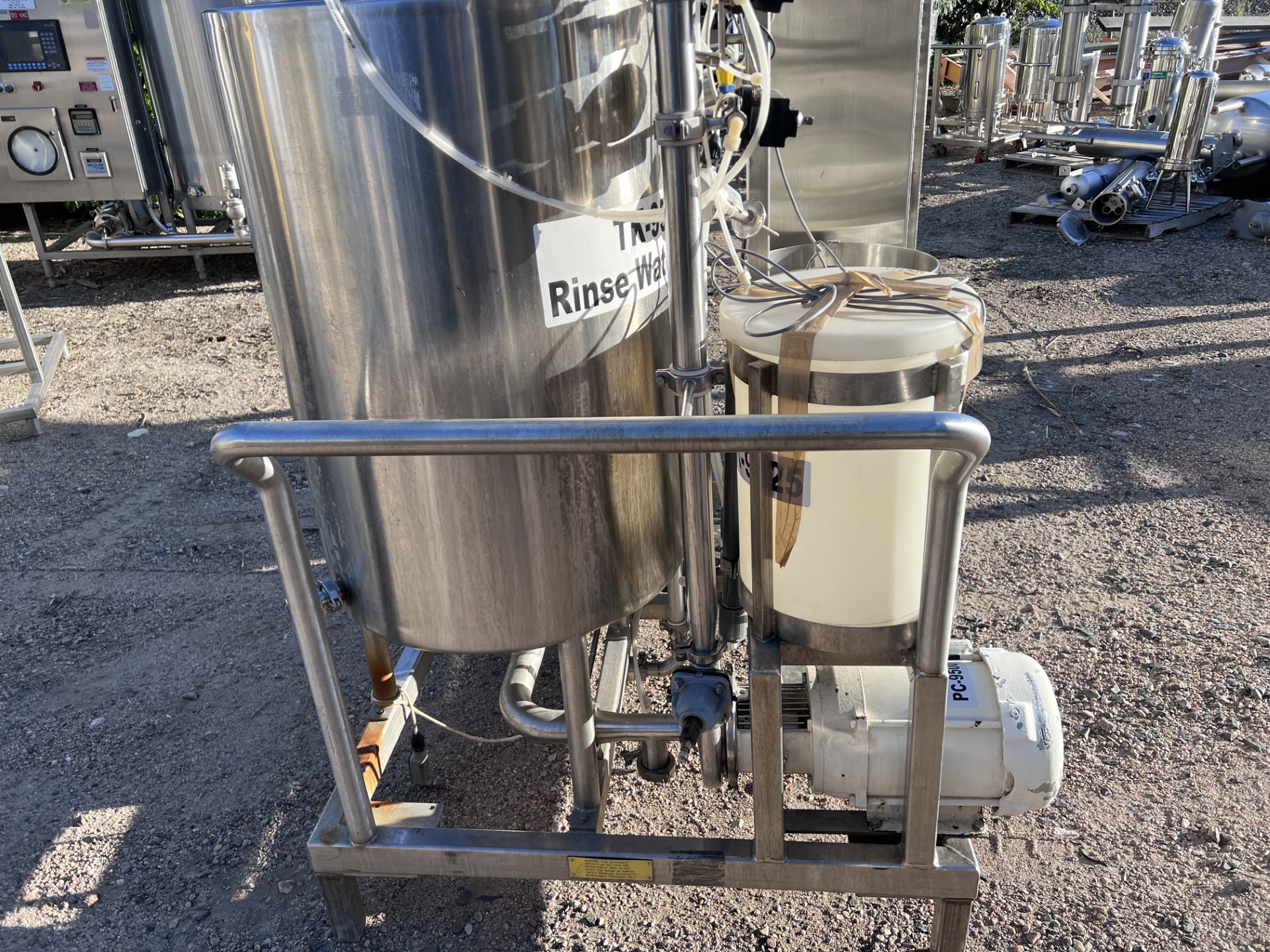Used 2 TANK CIP SYSTEM