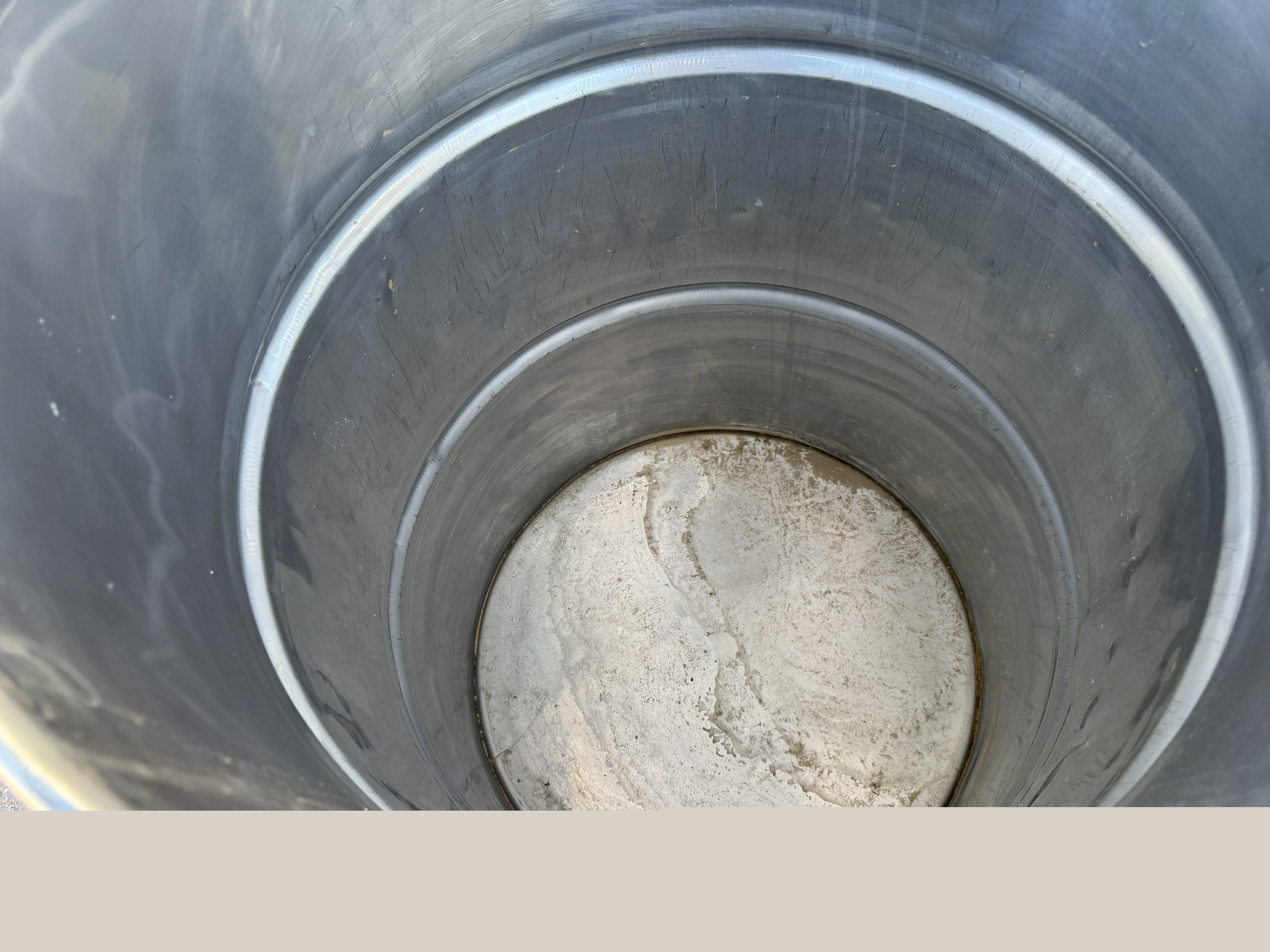 Used STAINLESS 55 GALLON DRUM