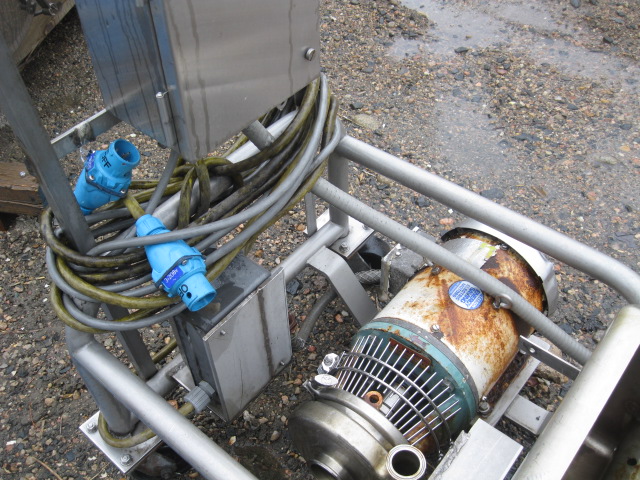 Used PORTABLE CIP FILLER WASHER