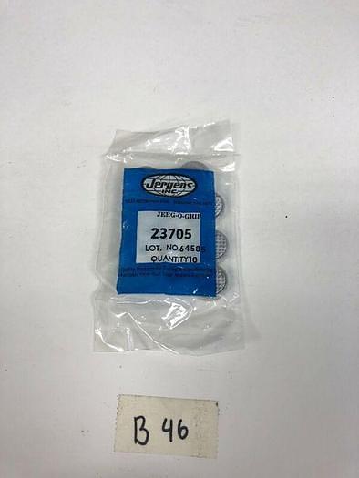 LOT OF 10 JERGENS 23705 BUTTON GRIPPER, GRIPPER 3/4 ROUND CARBIDE
