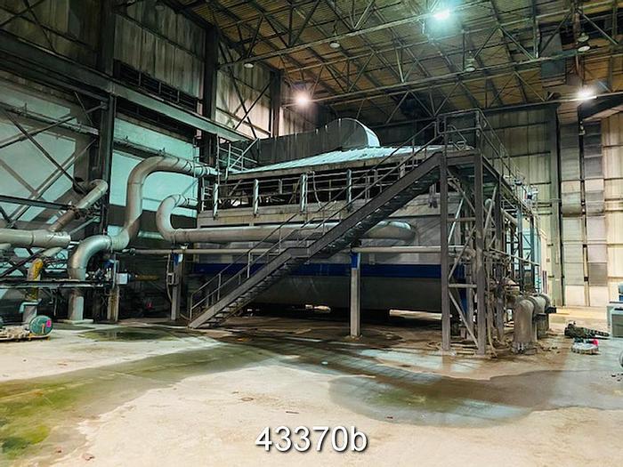 Used Couch Roll Typethickener With 10'x30' Stainless Steel Cylinder #43370