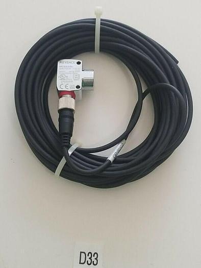 *NEW* Keyence PR-G41CBL Photoelectric Sensor 10-30VDC W/ OP-85502 Cable Warranty