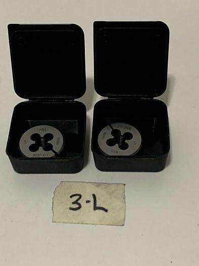 INTERSTATE 1/4-28, 1" Outside Diam High Speed L. Adjustable DIE (2-qty.)