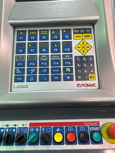 Used 2014 Euromac MTX Flex 12 Hybrid CNC Punching Machine with Automation