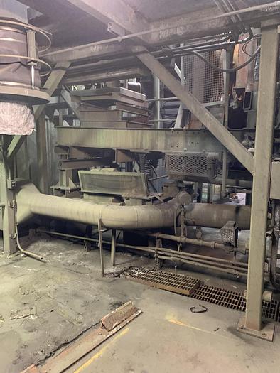 Used 15" x 10'6" ROTARY CALCINER - INCONEL TUBE