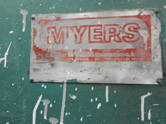 Used DUPONT AIR WEIGH HOPPER WITH DOUBLE SHAFT MEYERS DISPERSER AND TANK