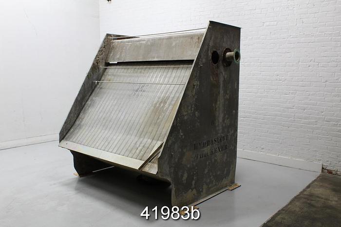 Used Bauer Hydrasieve Inclined Thickener, 71.5" Wide, .04" Slots #41983