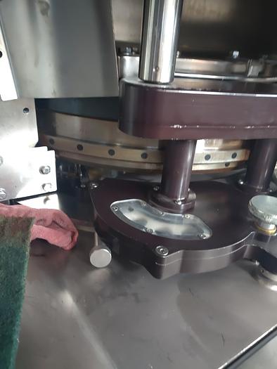 Used Used Natoli 45 Station Double Sided “D” Tooled Rotary Tablet Press.