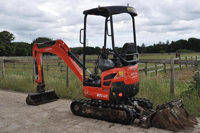 Used 2014 KUBOTA U17-3a