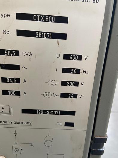 Used 1994 Gildermiester CXT 600 CTX -600