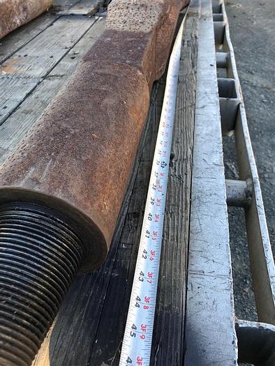 Used 8" x 44" Chisel Style Drill Bit