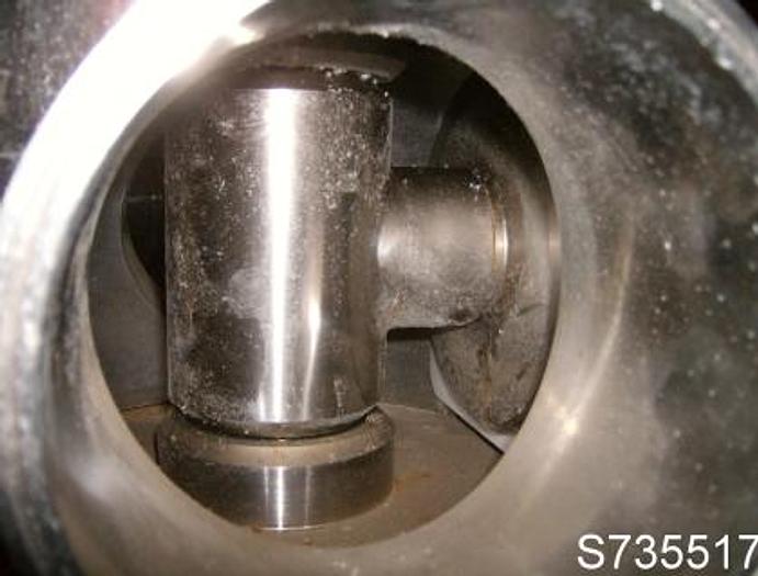 Used Valve, Diverter, 6", S/st, Sani, 3-way (3) #S735517