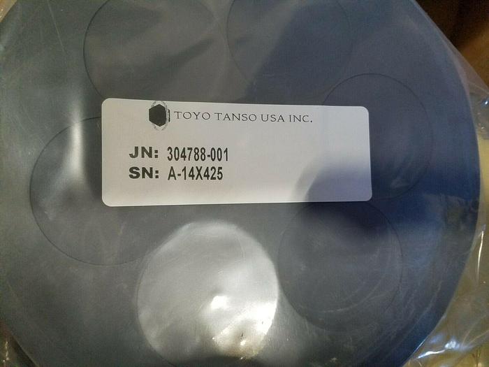 Used Toyo Tanso Graphite Susceptors Discs All Three One Price!!! + FREE SHIPPING!