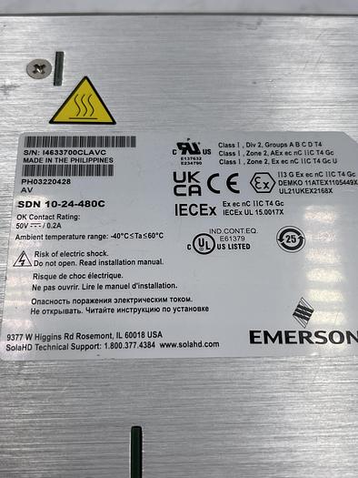 Used Sola SDN 10-24-480C