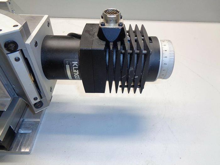 Used KLINGER MOTORIZED STAGE No Part Number Nomenclature