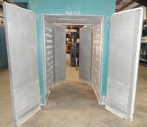 Used 48"W x 72"H x 48"L, Grieve, Electric Walk-In Oven, 500°F, Double Ended